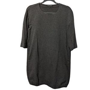 EUROPEAN CULTURE Minimalist Tunic Pocket Top XXS